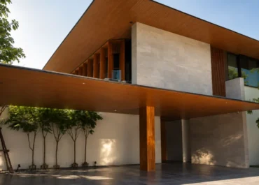 ฝ้าไม้เทียม Hybrid Wood สร้างมิติแห่งพื้นที่และเพดานที่สมบูรณ์แบบ | Solumat